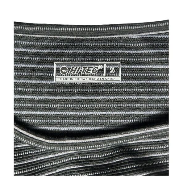 Hi-Tec S Black Gray Ottoman Knit Dress Sleeveless Travel Comfort NWT Athleisure - Picture 8 of 11